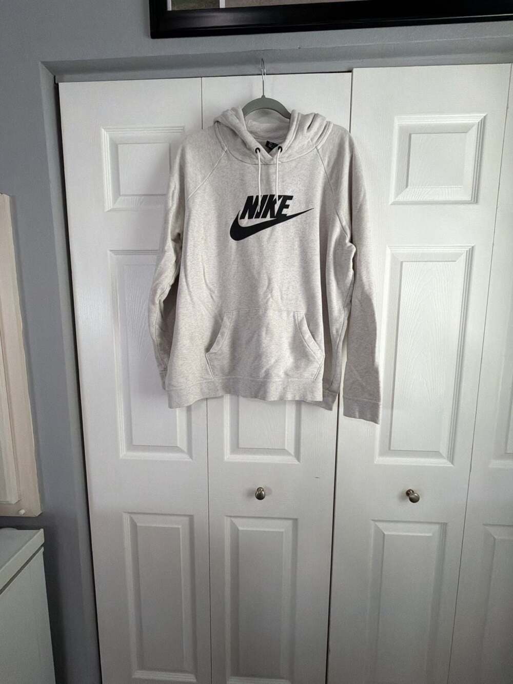 Nike Sportswear Essential Hoodie Size XXL Light Gray Pullover